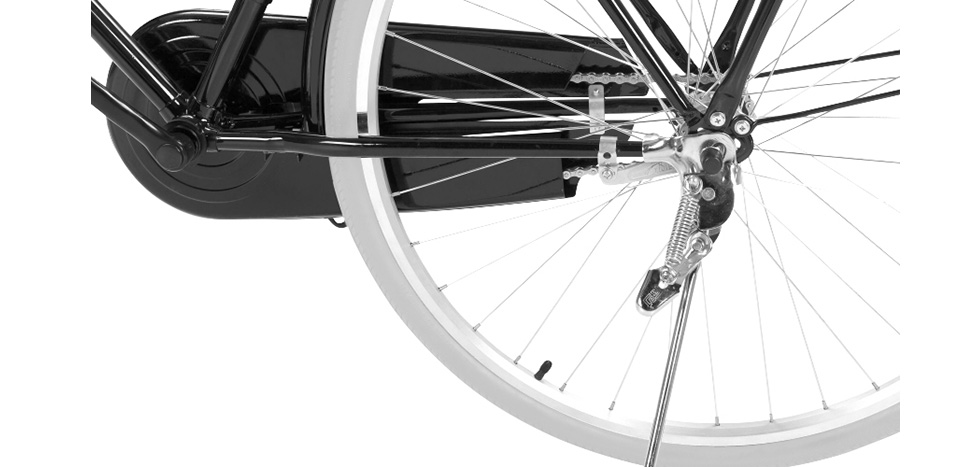 Hollandrad für die Stadt Weiße Reifen